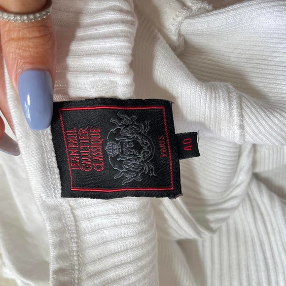 Amazing White Jean Paul Gaultier top - Picture 3 of 3